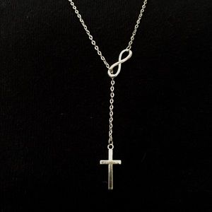 SOLD Infiniti Cross Necklace (with FREE pouch)